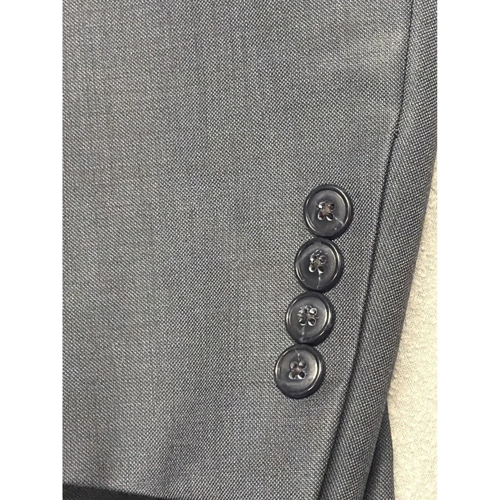 Jos A Bank Travelers Collection Mens 50R Blazer  100% Wool Tailored DAMAGED‎